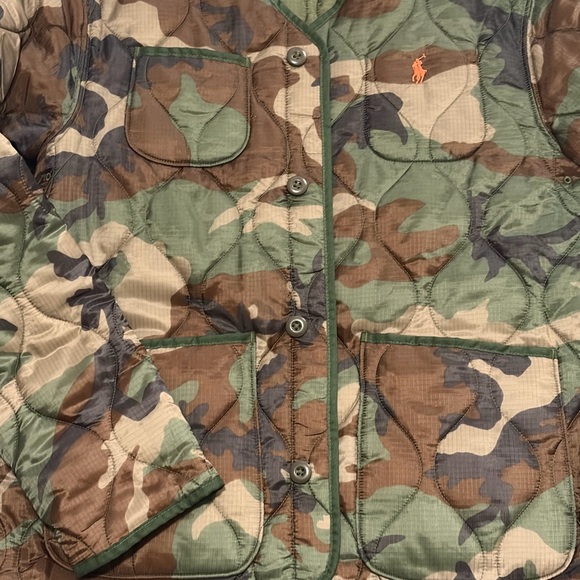 Polo by Ralph Lauren Camouflage Military Jacket - Picture 3 of 12
